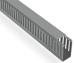 Mutlusan 60x40 Kablo Kanalı (Delikli)(Gri)(2m) - Mutlusan