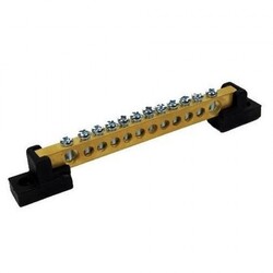Mutlusan 80A. 15 Delik Ayaklı Dağıtım Ünitesi 6,5x9mm - Mutlusan