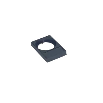 Mutlusan SW-SİE-R Plastik Buton Rozeti 27x12 Camsız - Mutlusan
