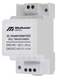 Mutlusan Zil Trafosu 12 V - Mutlusan
