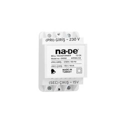 NADE 01002 15VAC/15VA Zil Transformatörü - Nade