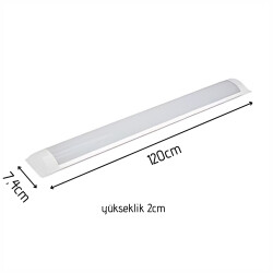 Nade 36W 120cm Ledli Bant Armatür (6500K-Beyaz Işık) - Nade (1)