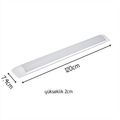 Nade 36W 120cm Ledli Bant Armatür (6500K-Beyaz Işık) - 2
