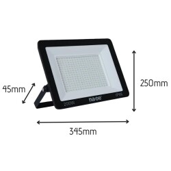 Nade GRASSIAS 200W Slim LED Projektör 6500K Beyaz Işık - Nade (1)