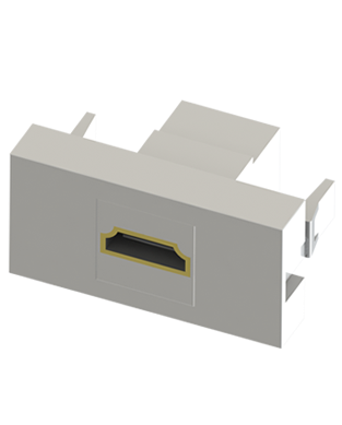 Nead 45x22,5 mm HDMI Dişi Giriş Çıkışlı - 1
