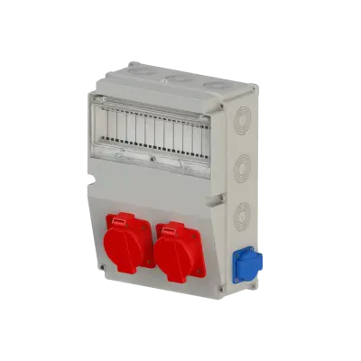 Nead 5002 Kombinasyon Kutusu 3x25 A 2 Adet Ön + 1x16 A 2 Adet Yan - 1