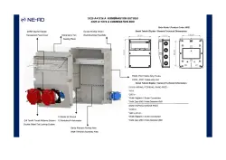 Nead 5002 Kombinasyon Kutusu 3x25 A 2 Adet Ön + 1x16 A 2 Adet Yan - 5