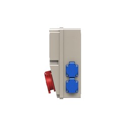 Nead 5003 Kombinasyon Kutusu 3x25 A 2 Adet Ön + 1x16 A 4 Adet Yan (Boş Kasa) - 4