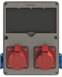 Nead 5021 Kombinasyon Kutusu 5X16A 2 Adet Ön+1x16A 2 Adet Yan - NEAD