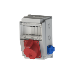 Nead 5027 Kombinasyon Kutusu 5X16A 1 Adet Ön+1x16A 2 Adet Yan - 1