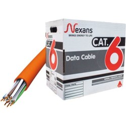 Nexans CAT 6 U/UTP 23 AWG LSOH Turuncu 305m - NEXANS