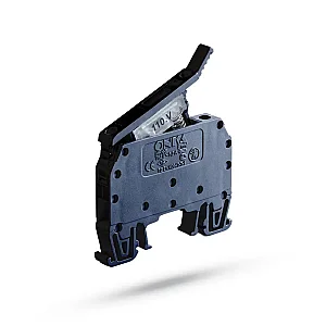 Onka 1010315 MRK-S 6mm² 220V Led Sigortalı Siyah Ray Klemens - 1
