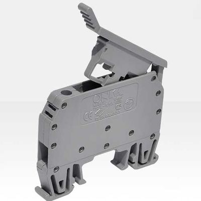 Onka MRK-S 6mm 6.3A Boş Sigortalı Klemens Gri ON-1322 - 1