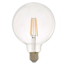 Panasonic 7W E27 G125 2700K Şeffaf Rustik Led Fil Lamba - Panasonic