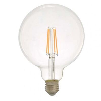 Panasonic 7W E27 G125 2700K Şeffaf Rustik Led Fil Lamba - 1
