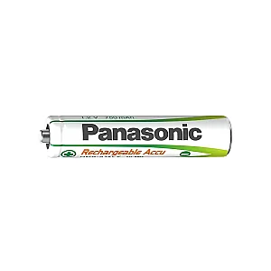Panasonic AAA 1,2V Şarjlı İnce Pil 750mah 2'li Paket - 1