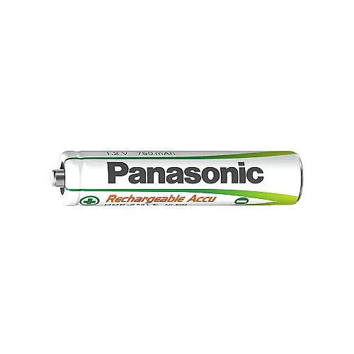 Panasonic AAA 1,2V Şarjlı İnce Pil 750mah 2'li Paket - 1