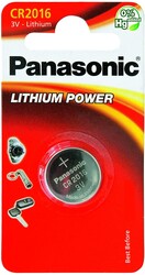 Panasonic CR-2016EL/1B 3V Pil - Panasonic