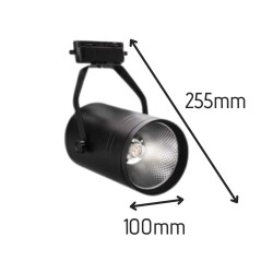 Pelsan 30W Lampda Cob Led Ray Spot Armatür 4000K Gün Işığı - Pelsan (1)