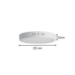 Pelsan Sırma 24W S.Ü. Slim Led Dowlight 4000K - Pelsan (1)