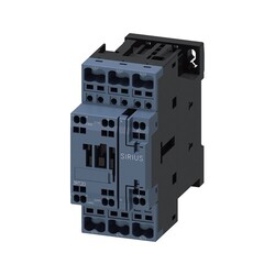 Siemens - 3RT2024-1AP01 Üç Fazlı AC 230V Bobinli 5,5KW 1 NO+1NC 12A Sirius Kontaktör - Siemens