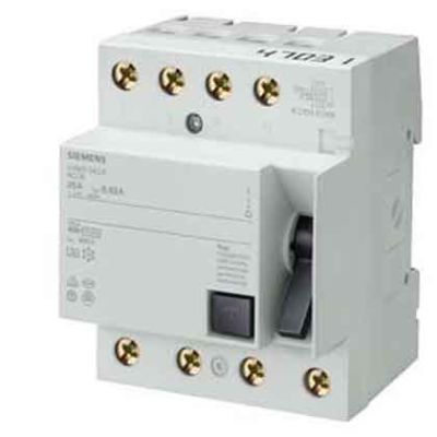 Siemens - 5SM3345-0 4X125A 30mA Kaçak Akım Rölesi - 1