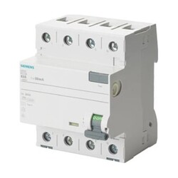 Siemens 5SV3644-6 4x40A 300Ma Kaçak Akım Rölesi - Siemens
