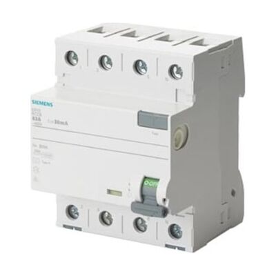Siemens 5SV3644-6 4x40A 300Ma Kaçak Akım Rölesi - 1