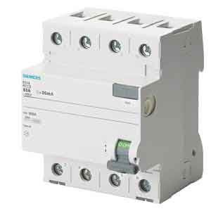 Siemens - 5SV4344-0 4X40A 30mA Kaçak Akım Rölesi - 1