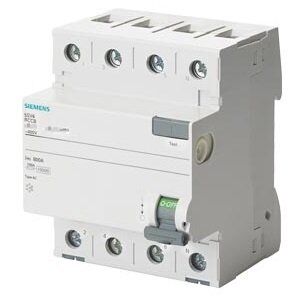Siemens - 5SV5346-6 4X63A 30mA Kaçak Akım Rölesi - 1