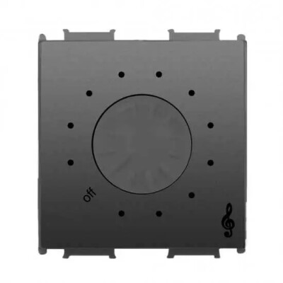 Thea Panasonic Modüler Füme Müzik Yayın Anahtarı Düğme Kapak WVTT25614DG-TR - Thea/Panasonic