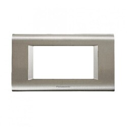 Thea/Panasonic Sistema Inox Matt+Metalik Beyaz 4M Çerçeve - Thea/Panasonic