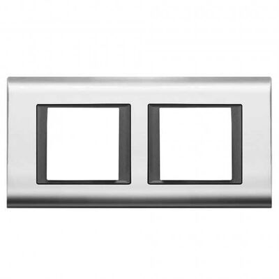 Thea/Panasonic Ultima Metalik Chrome 2X2M Çerçeve - 1