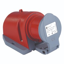 Tplast 3107-313-1600 5X32A IP44 - Duvar Fişi (Koruma Kapaklı) - TPLAST