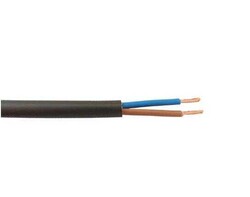 Ünal 2x0,75 mm² TTR Kablo Siyah H05VV-F 