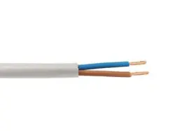 Ünal 2x1 mm² TTR Kablo Beyaz H05VV-F - 1
