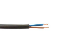 Ünal 2x1,5 mm² TTR Kablo Siyah H05VV-F 
