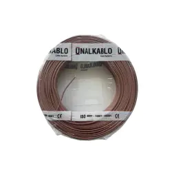 Ünal Nya Kablo 1,5 mm² Kahverengi ( H07V-U ) - 3