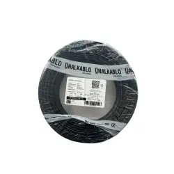 Ünal Nya Kablo 1,5 mm² Siyah ( H07V-U ) 