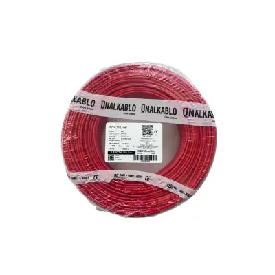 Ünal Nya Kablo 2,5 mm² Kırmızı ( H07V-U ) - 1