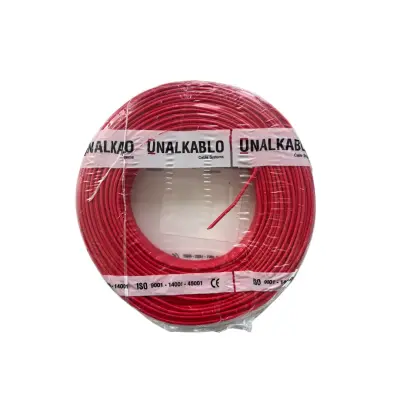 Ünal Nya Kablo 2,5 mm² Kırmızı ( H07V-U ) - 3