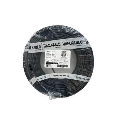 Ünal Nya Kablo 2,5 mm² Siyah ( H07V-U ) - 1