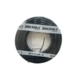 Ünal Nya Kablo 2,5 mm² Siyah ( H07V-U ) - 3