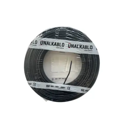Ünal Nya Kablo 2,5 mm² Siyah ( H07V-U ) - 3