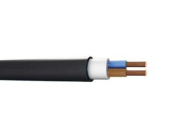 Ünal NYY ( YVV ) Kablo 2x4 mm² Yeraltı Kablosu - Ünal