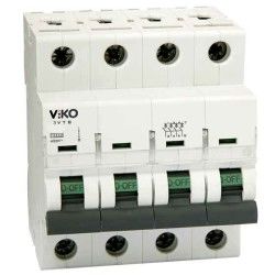 Viko - 10VTB-4C50 4x50A 4,5kA C Tipi Otomatik Sigorta - 2