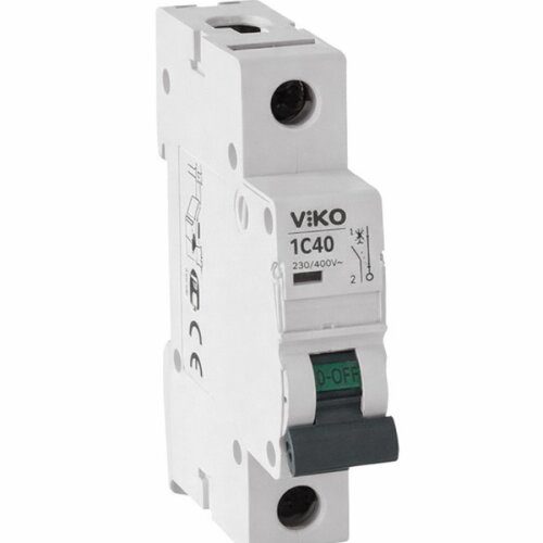 Viko - 4VTB-1C40 1x40A 4,5kA C Tipi Otomatik Sigorta - 1