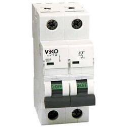 Viko - 4VTB-2C40 2x40A 4,5kA C Tipi Otomatik Sigorta - Viko