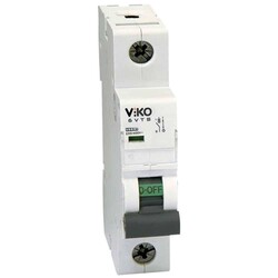 Viko - 6VTB-1C16 1x16A 6kA C Tipi Otomatik Sigorta - Viko