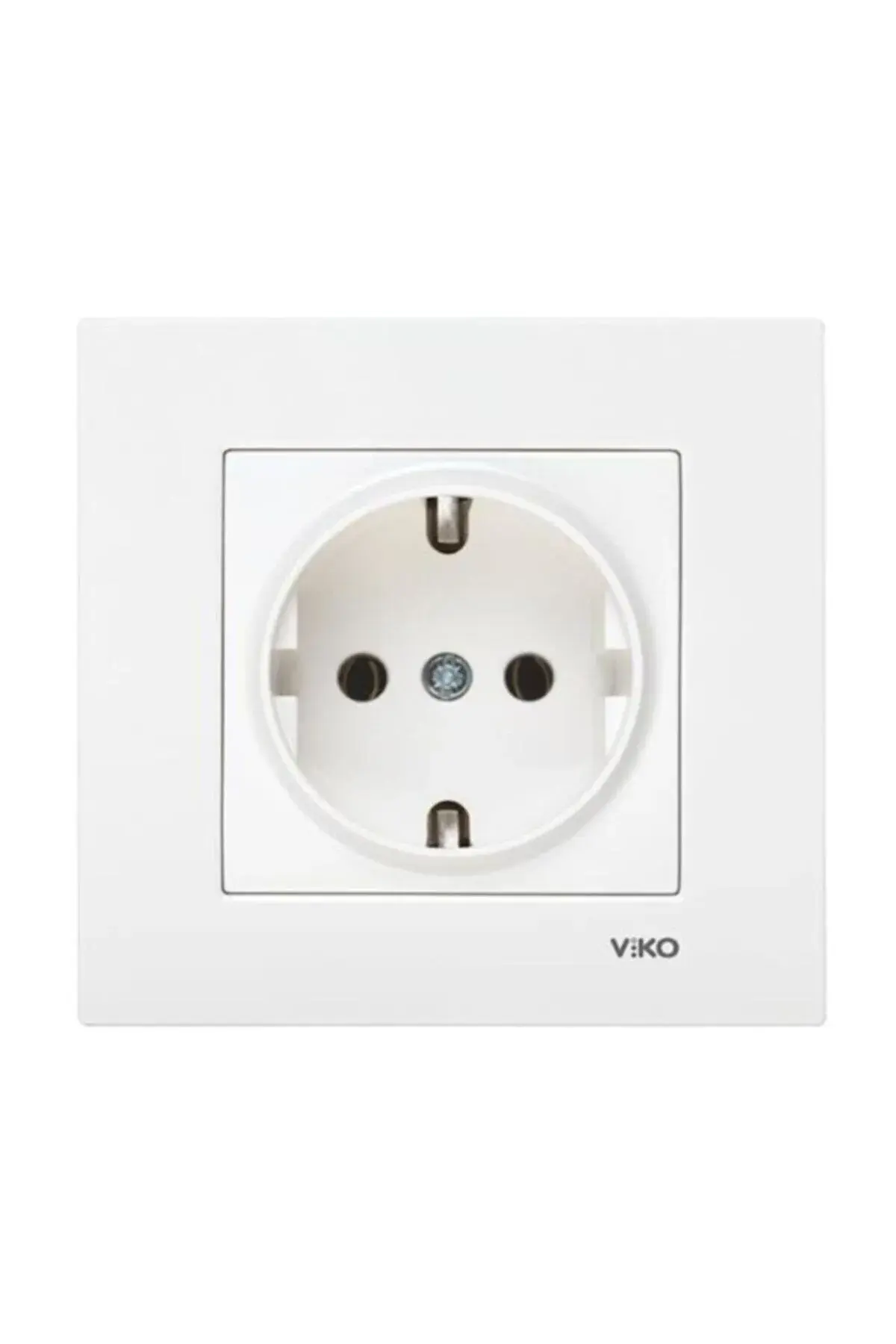 Viko Karre 12'li Beyaz Topraklı Priz Çerçeve Dahil 90967008-12 - Viko (1)